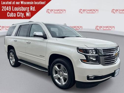 White Diamond Tricoat 2015 Chevrolet Tahoe LTZ