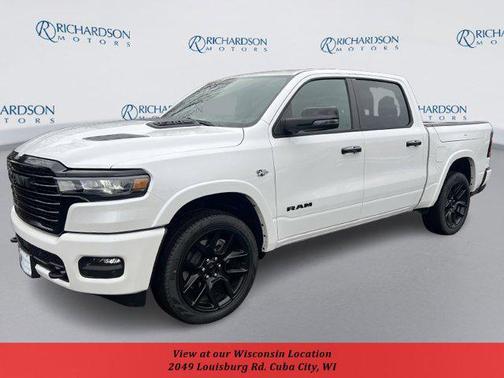 Ivory White Tri-Coat Pearlcoat 2026 RAM 1500 Laramie Truck