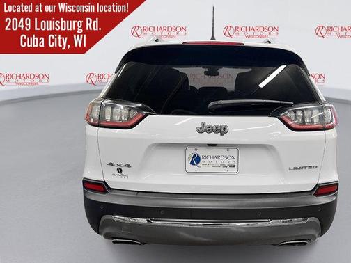 Bright White Clearcoat 2019 Jeep Cherokee Limited