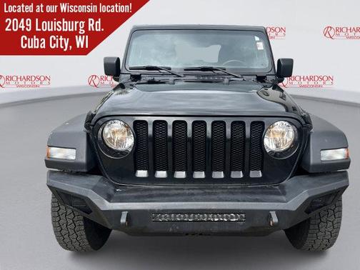 Black Clearcoat 2022 Jeep Wrangler Sport