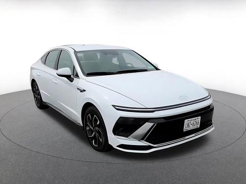 Serenity White 2025 Hyundai SONATA SEL