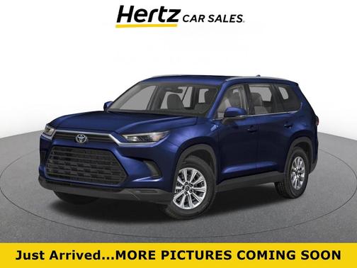 Blue 2025 Toyota Grand Highlander XLE