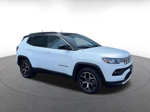 Bright White Clearcoat 2025 Jeep Compass Limited