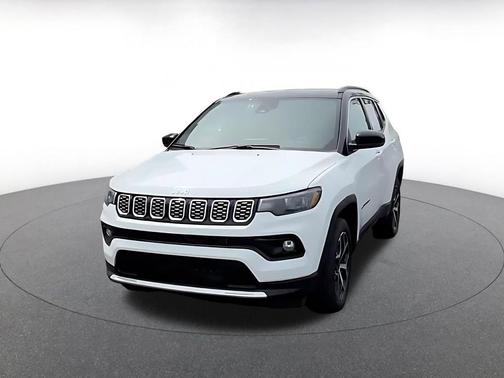 Bright White Clearcoat 2025 Jeep Compass Limited