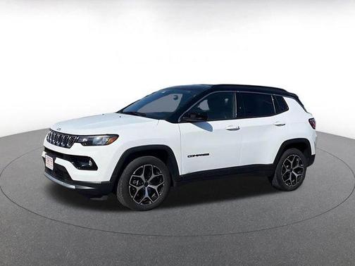 Bright White Clearcoat 2025 Jeep Compass Limited