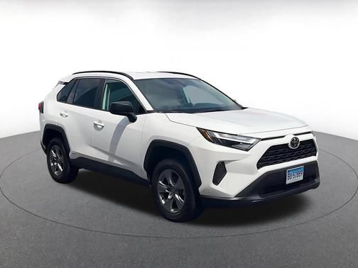 Ice Cap 2025 Toyota RAV4 Hybrid LE