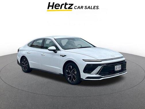 Serenity White 2025 Hyundai SONATA SEL