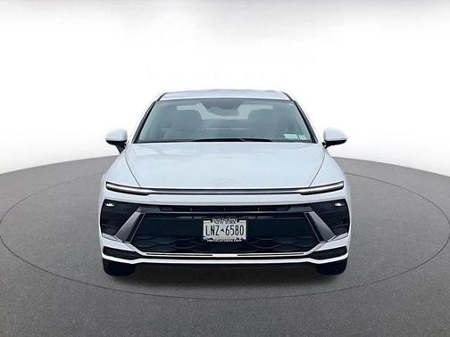 Serenity White 2025 Hyundai SONATA SEL