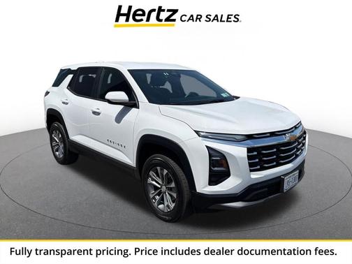 Summit White 2025 Chevrolet Equinox 1LT