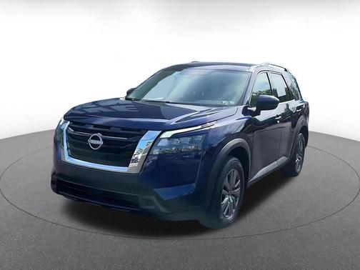Deep Ocean Blue Pearl 2025 Nissan Pathfinder SV FWD