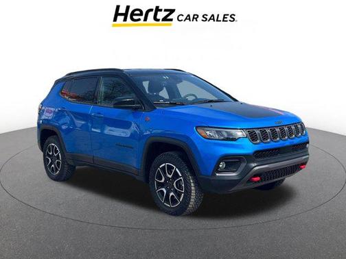 Hydro Blue Pearlcoat 2025 Jeep Compass Trailhawk