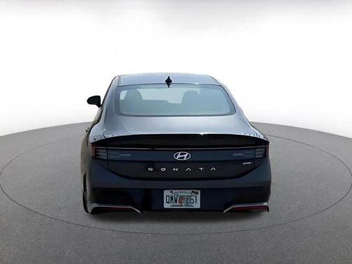 Portofino Gray 2025 Hyundai SONATA Hybrid SE