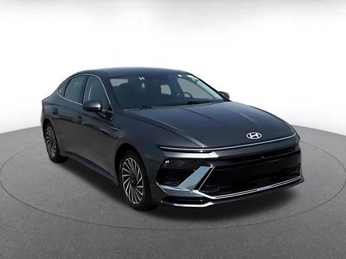 Portofino Gray 2025 Hyundai SONATA Hybrid SE