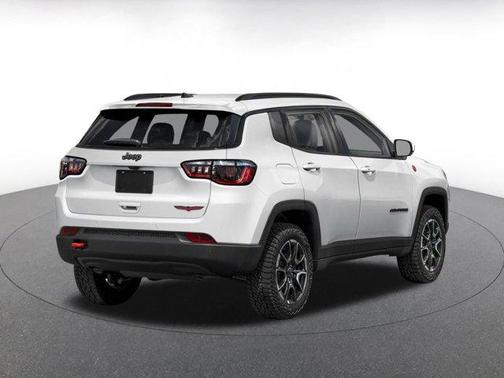Bright White Clearcoat 2025 Jeep Compass Trailhawk