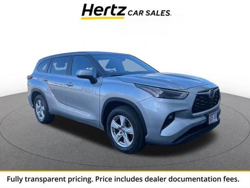 Celestial Silver Metallic 2025 Toyota Highlander LE