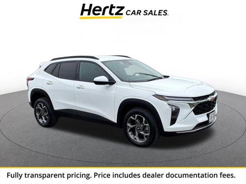 Summit White 2025 Chevrolet Trax LT