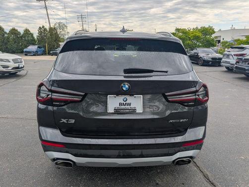 Dark Graphite Metallic 2024 BMW X3 xDrive30i