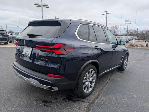Tanzanite Blue II Metallic 2024 BMW X5 xDrive40i
