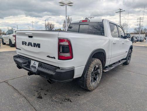 Bright White Clearcoat 2020 RAM 1500 Rebel