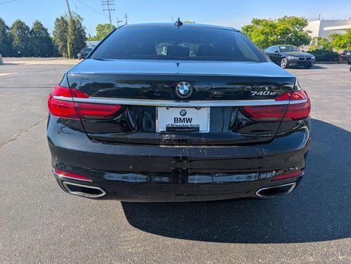 Black Sapphire Metallic 2017 BMW 740e xDrive iPerformance