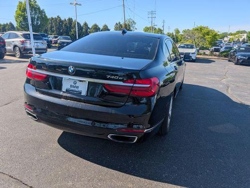 Black Sapphire Metallic 2017 BMW 740e xDrive iPerformance