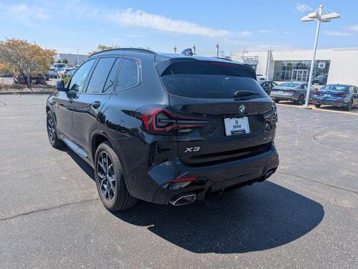 Black Sapphire Metallic 2023 BMW X3 xDrive30i