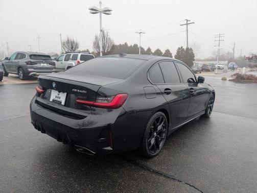 Black Sapphire Metallic 2025 BMW M340 xDrive