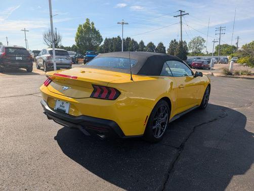 Yellow Splash Metallic Tri-coat 2024 Ford Mustang EcoBoost Premium