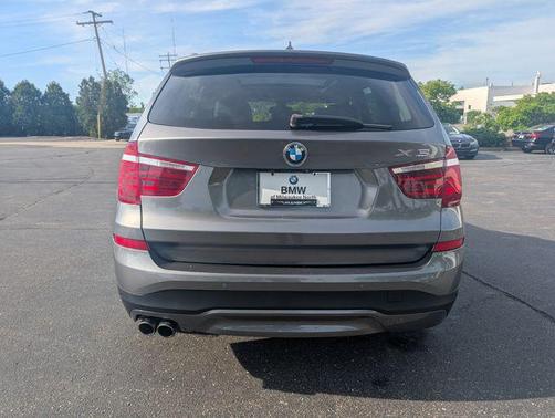 Space Gray Metallic 2017 BMW X3 xDrive28i