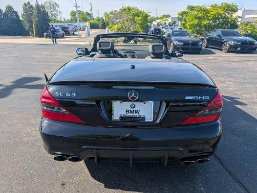 Black 2011 Mercedes-Benz SL-Class SL 63 AMG
