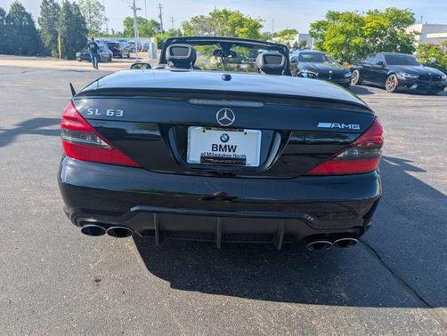 Black 2011 Mercedes-Benz SL-Class SL 63 AMG