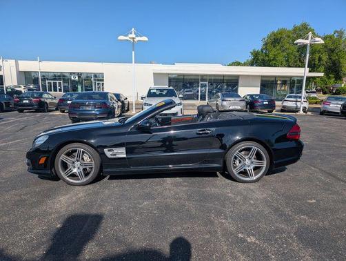 Black 2011 Mercedes-Benz SL-Class SL 63 AMG