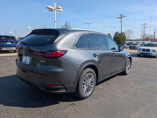 Machine Gray 2025 Mazda CX-90 3.3 Turbo Preferred