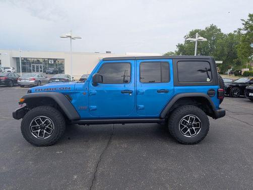 Hydro Blue Pearlcoat 2024 Jeep Wrangler Rubicon
