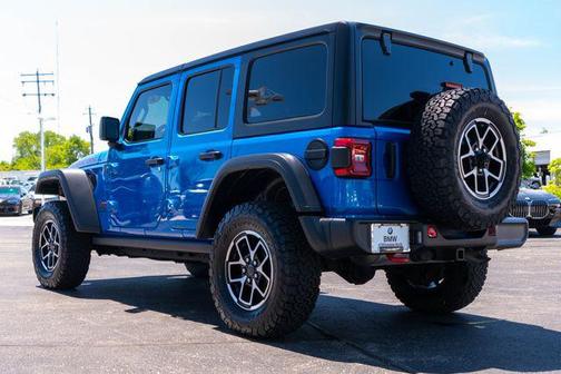 Hydro Blue Pearlcoat 2024 Jeep Wrangler Rubicon