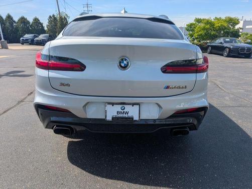 Glacier Silver Metallic 2020 BMW X4 M40i