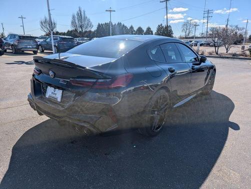 Black Sapphire Metallic 2023 BMW M8 Gran Coupe Competition