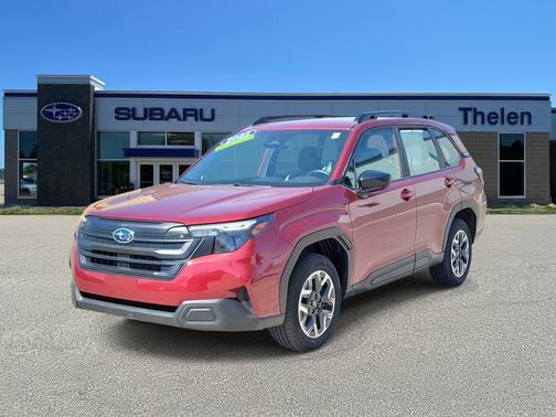 Crimson Red Pearl 2026 Subaru Forester Base