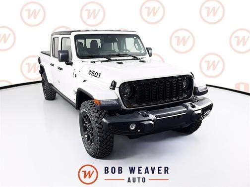 Bright White Clearcoat 2026 Jeep Gladiator Willys 4x4
