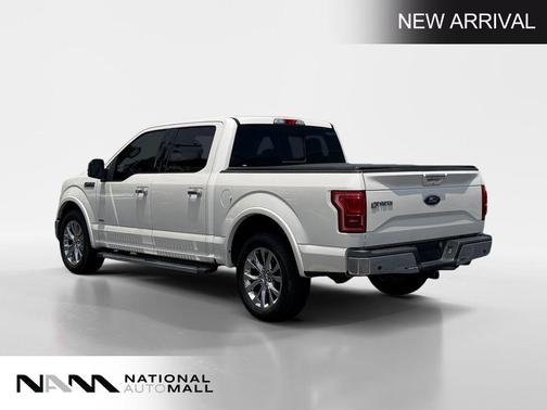 White Platinum Clearcoat Metallic 2017 Ford F-150 Lariat