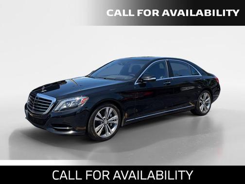 Black 2015 Mercedes-Benz S-Class 4MATIC