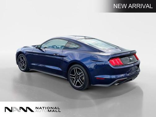 Kona Blue Metallic 2019 Ford Mustang EcoBoost