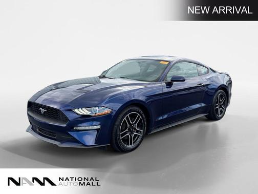 Kona Blue Metallic 2019 Ford Mustang EcoBoost