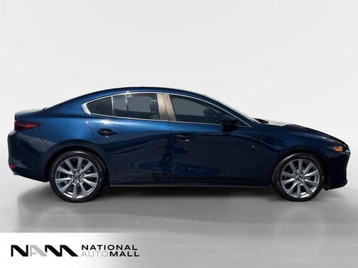 Deep Crystal Blue Mica 2022 Mazda Mazda3 FWD w/Preferred Package
