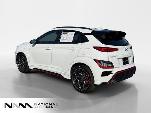 Lunar White 2023 Hyundai Kona N Base