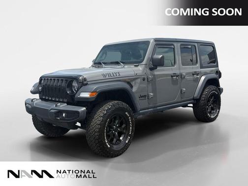 Sting-Gray Clearcoat 2020 Jeep Wrangler Unlimited Willys 4x4