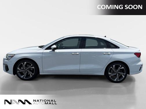 Glacier White Metallic 2023 Audi A3 Premium