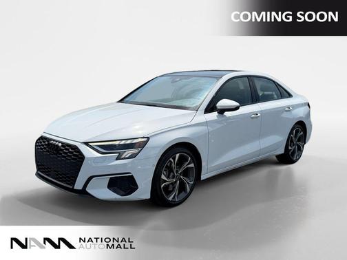 Glacier White Metallic 2023 Audi A3 Premium