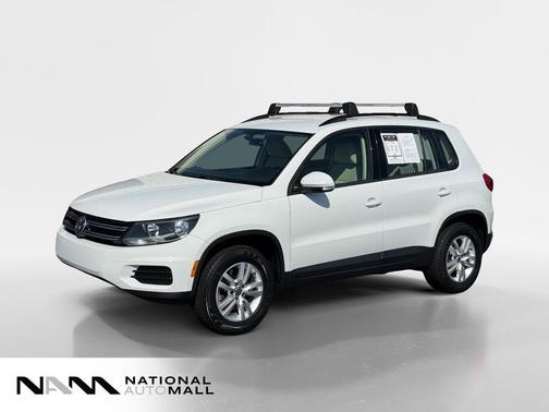 Pure White 2016 Volkswagen Tiguan S