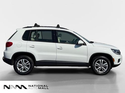 Pure White 2016 Volkswagen Tiguan S